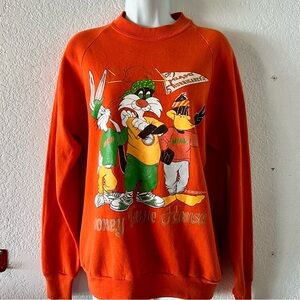 Jerzees Orange Crewneck Sweater